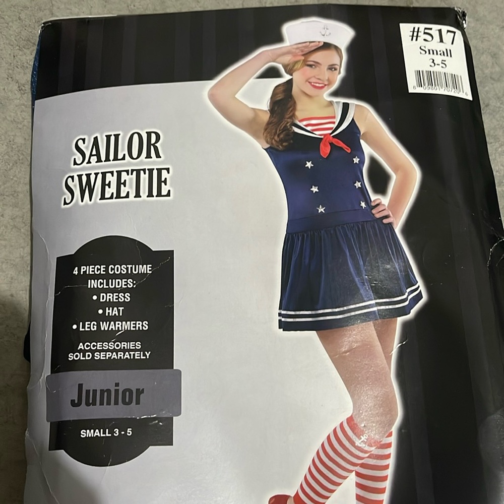 Sailor Sweetie Juniors Costume! New! Blowout Price!